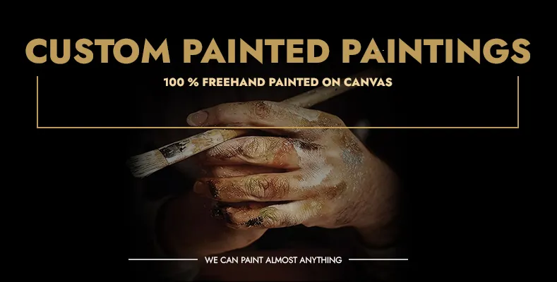 Custom painted paintings by order Custom painted paintings by order