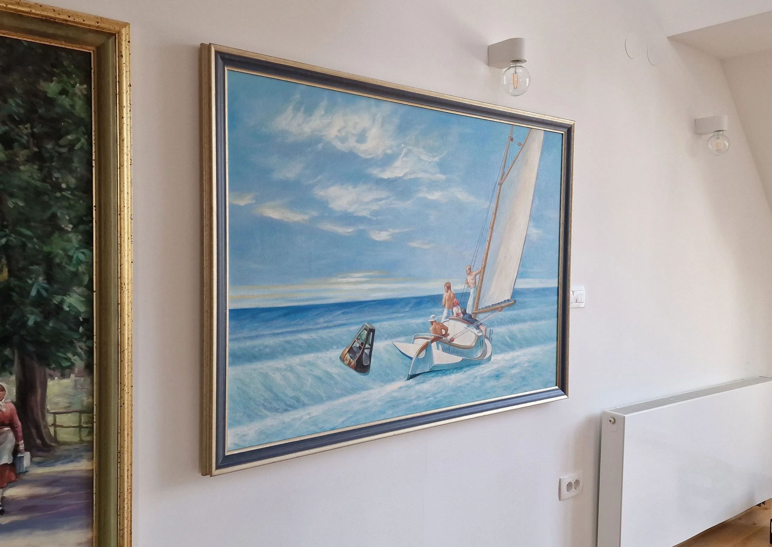 Edward Hopper - Risacca - quadro su tela dipinto a mano - riproduzione