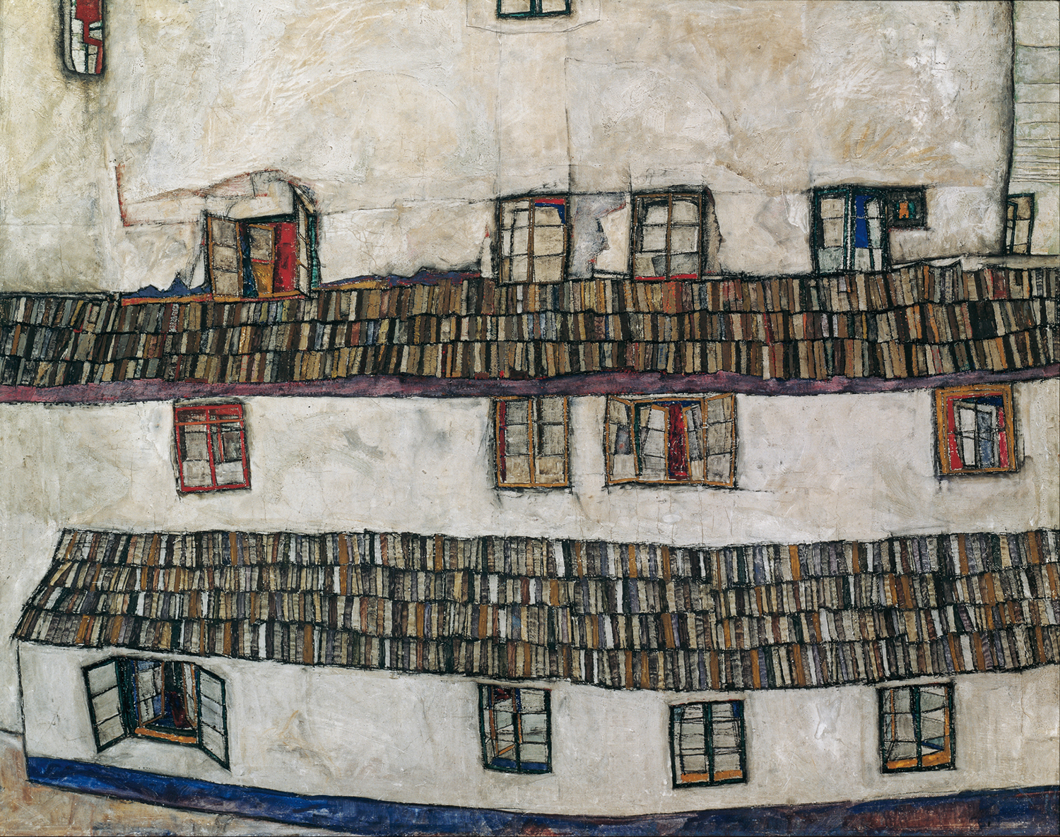 Egon Schiele House Wall (Windows)