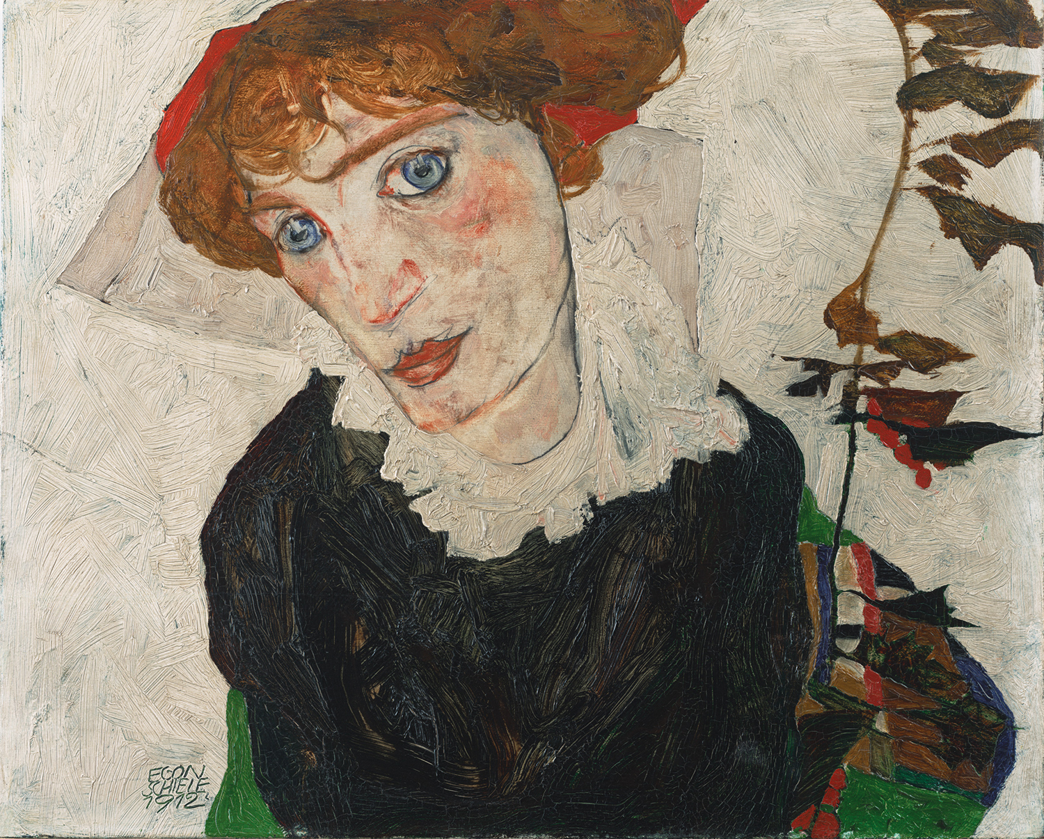 Egon Schiele Portrait of Wally Neuzil