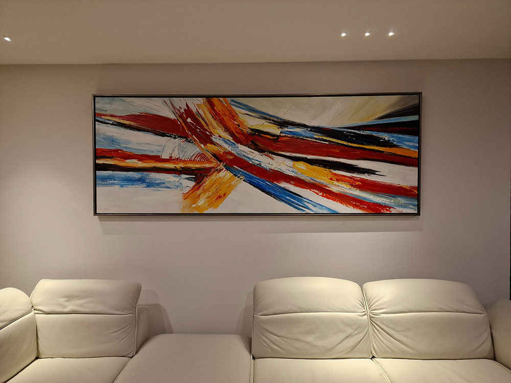 Abstrakte Kunst Gemälde - E367