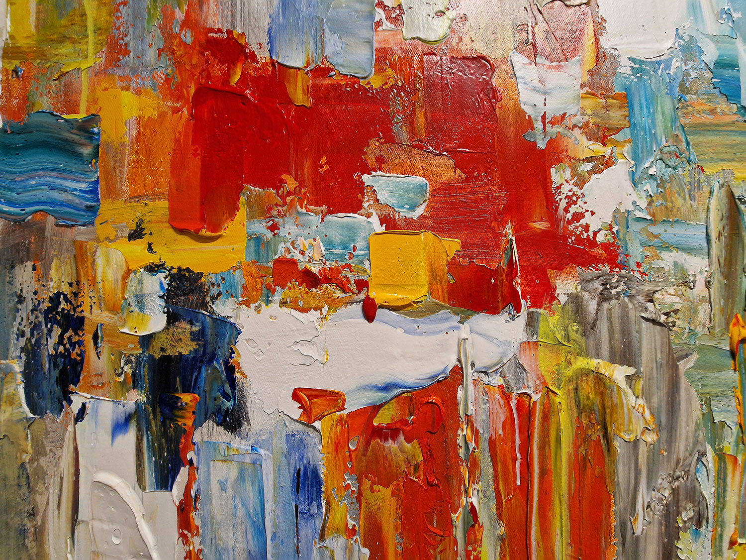 Abstrakte Kunst Gemälde - E368