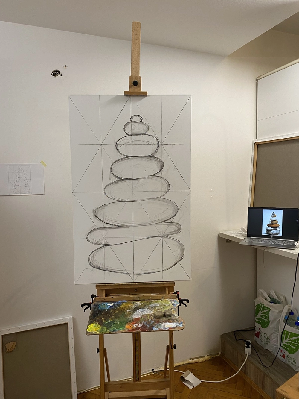 moderne stenske slike ZEN