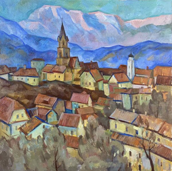 Strehe starega mesta Kranj