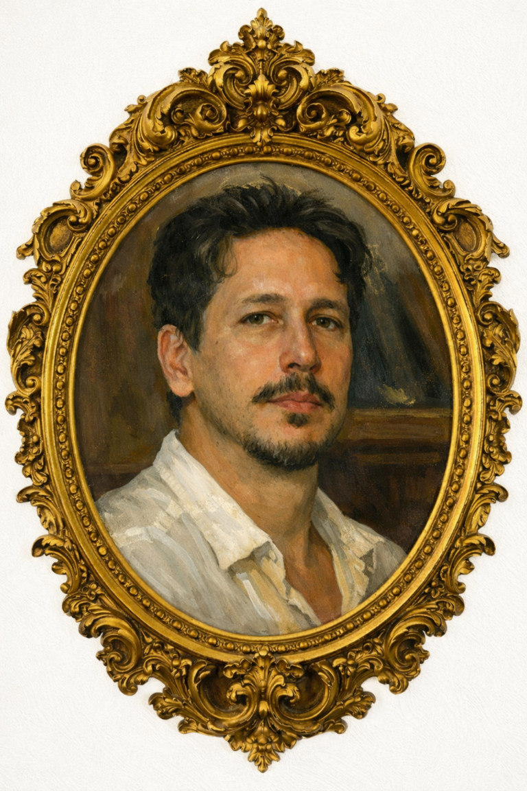 Roberto Budicin – Porträt des Malers