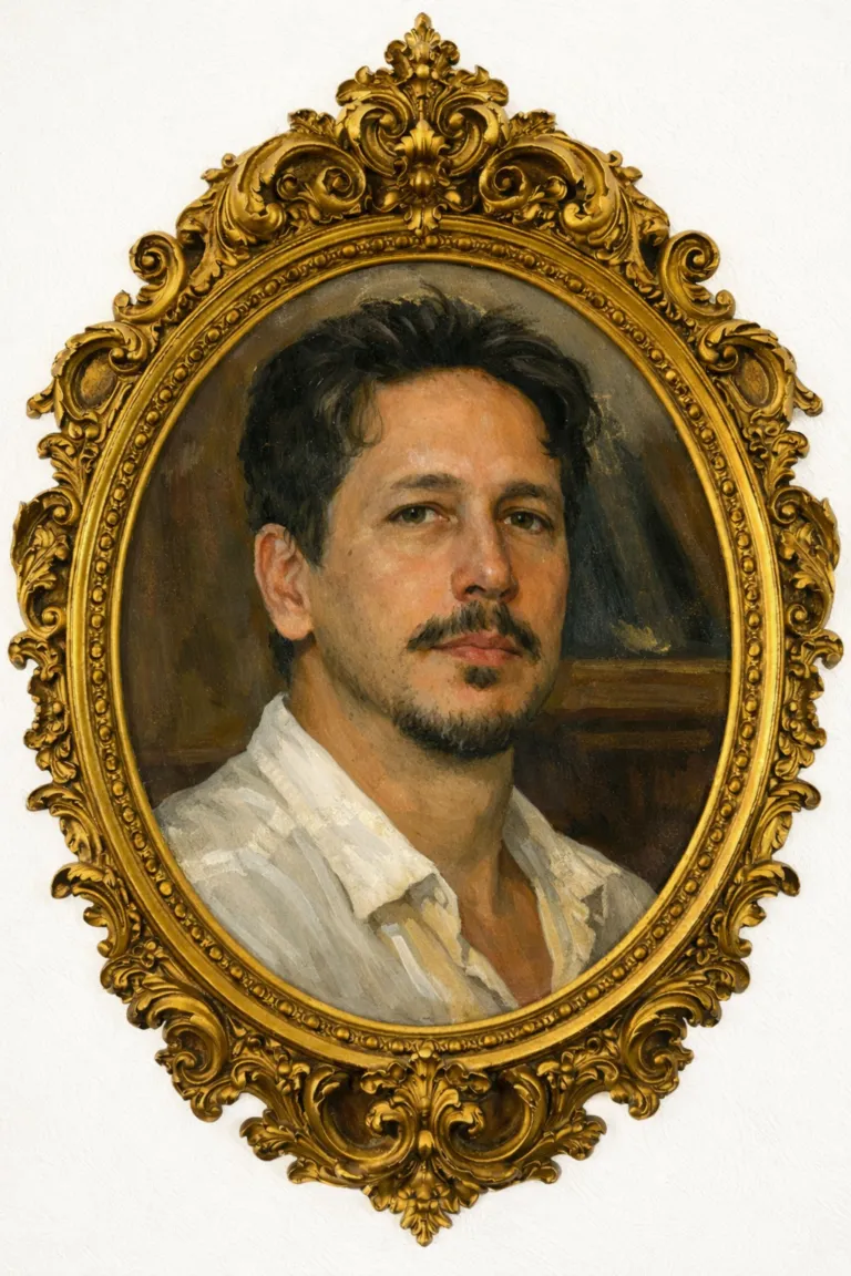 Roberto Budicin – ritratto del pittore
