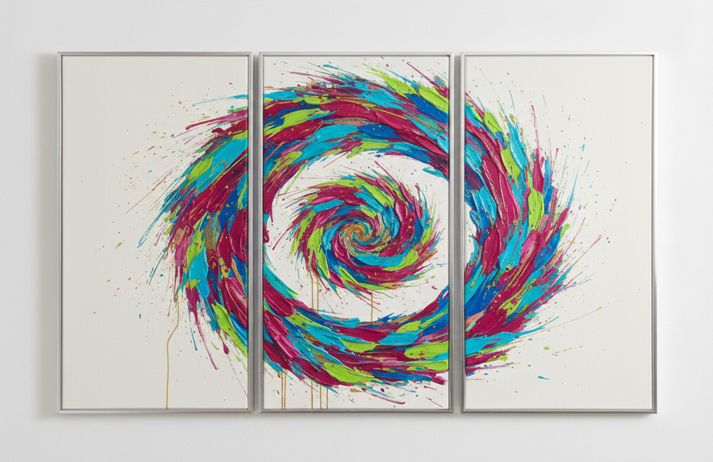 Večdelne slike - W408