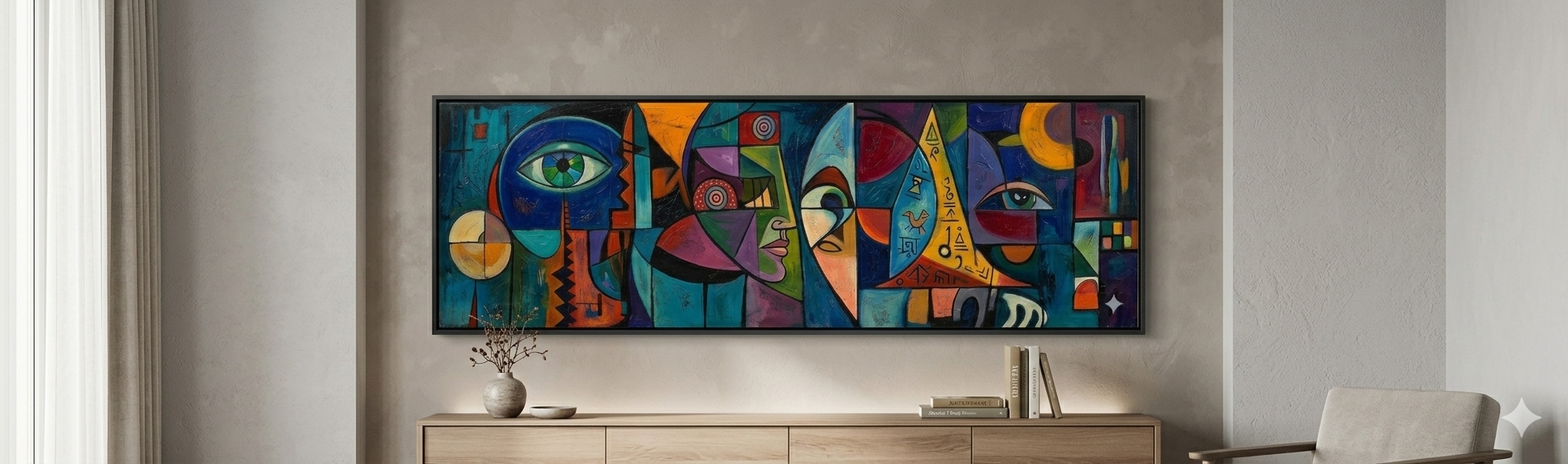 Abstrakte Kunst Gemälde - E417