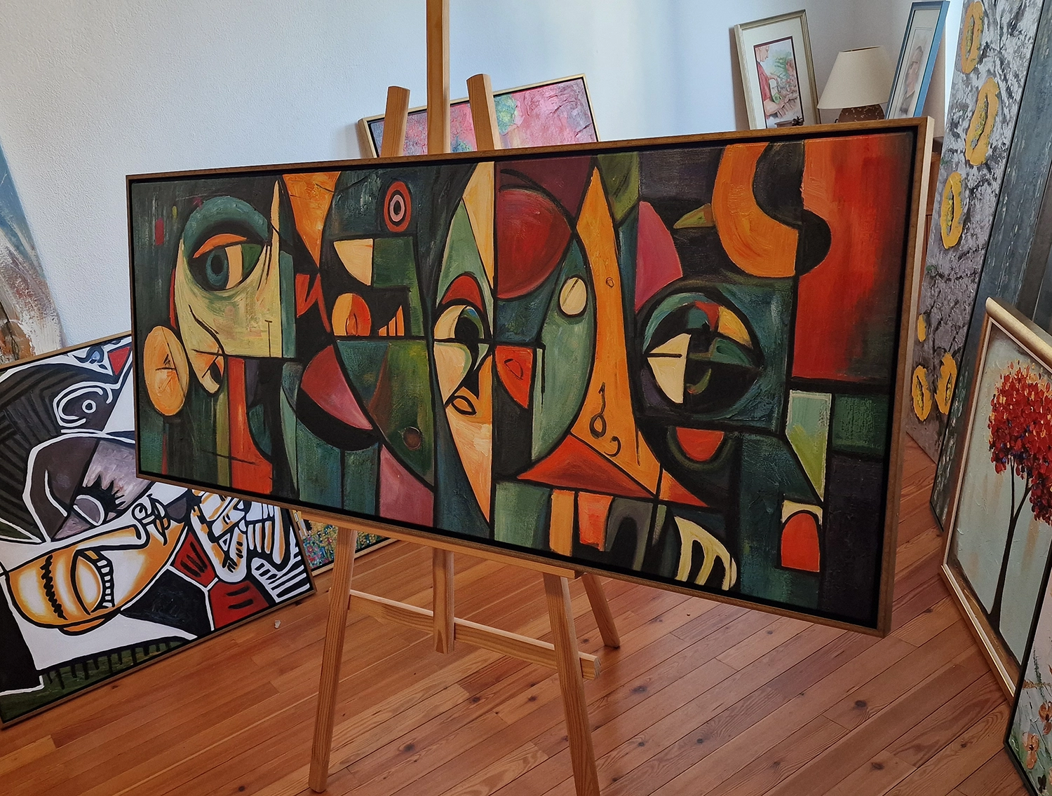 Abstrakte Kunst Gemälde - E417