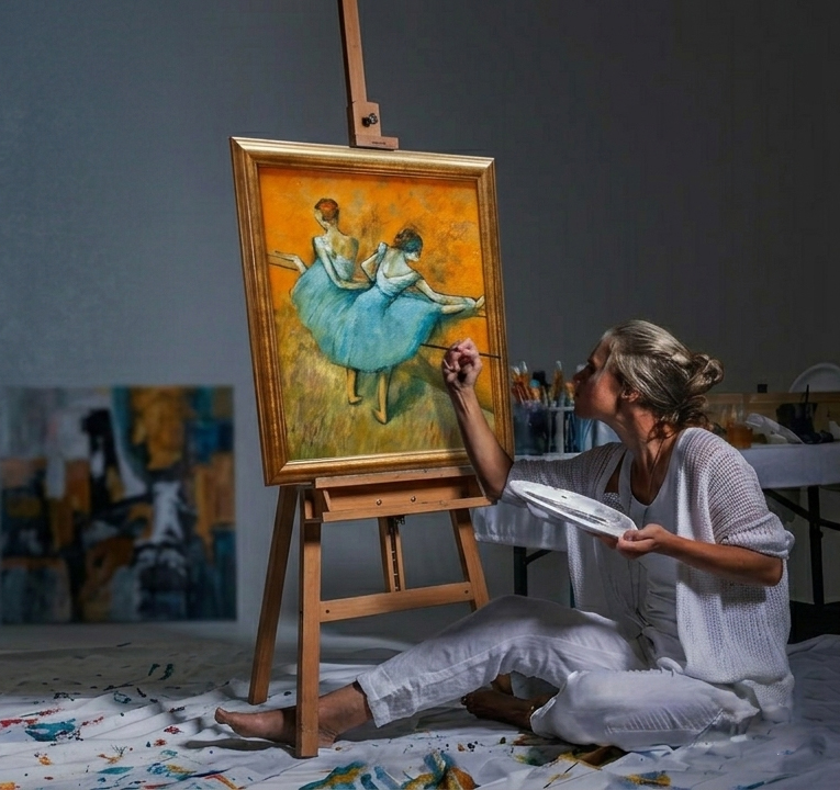 ročno naslikane umetniške slike