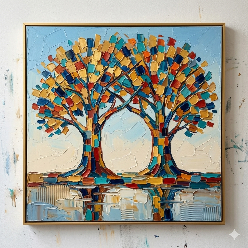 Leinwandbilder - Gemälde - E418