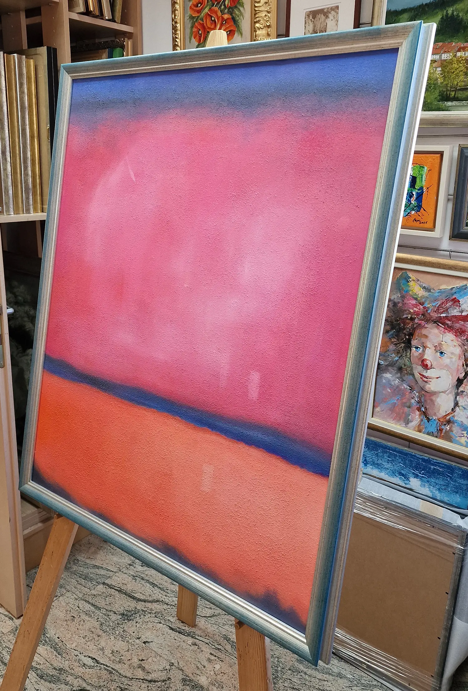 Pink, purple and blue (1961) by Mark Rothko 2 Pink, purple and blue (1961) by Mark Rothko