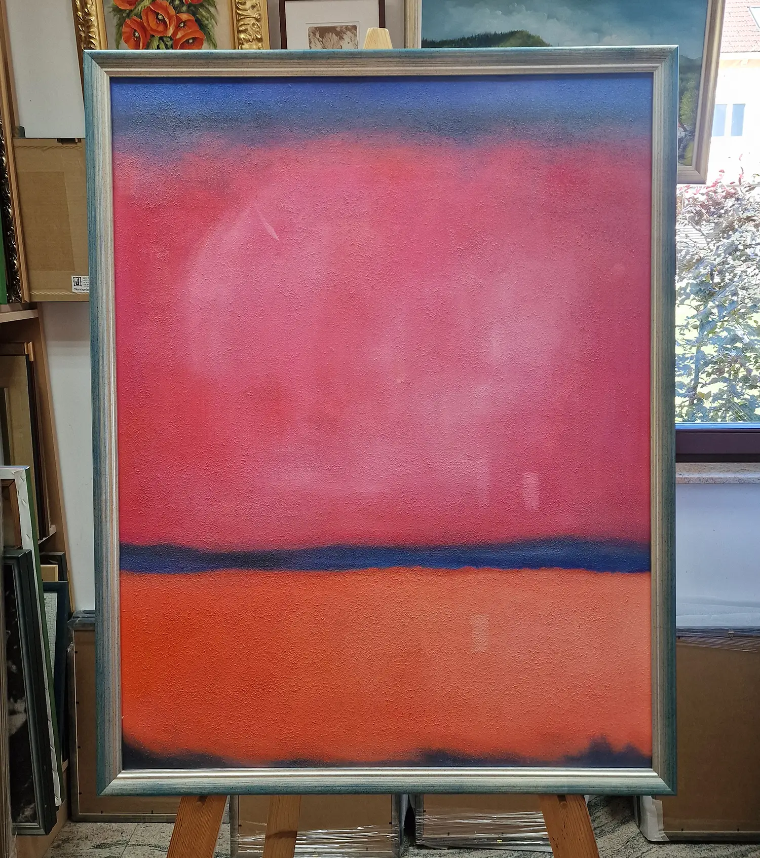 Pink, purple and blue (1961) by Mark Rothko 3 Pink, purple and blue (1961) by Mark Rothko