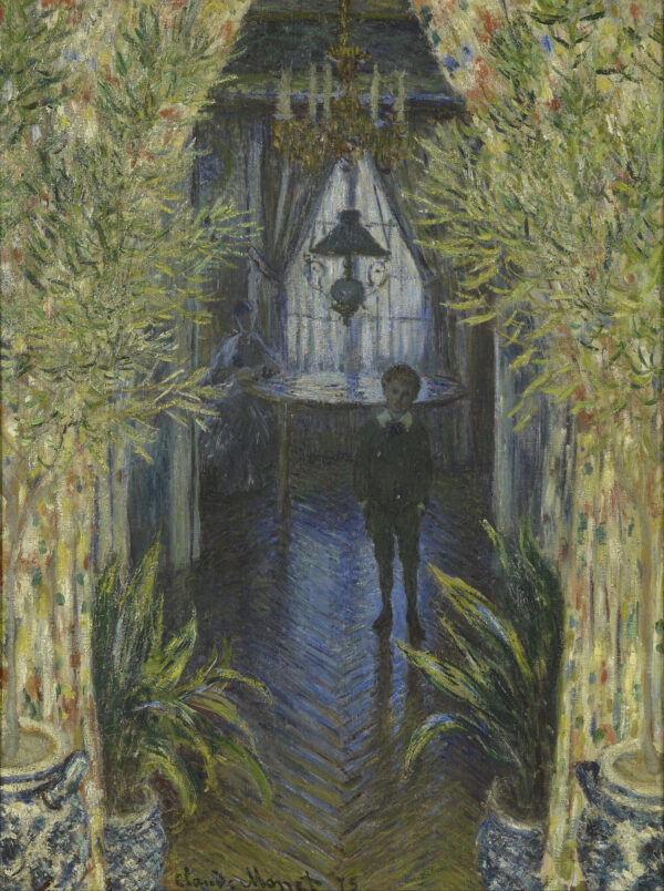Claude Monet – Eine Ecke der Wohnung – handgemaltes Ölgemälde, Reproduktion auf Leinwand