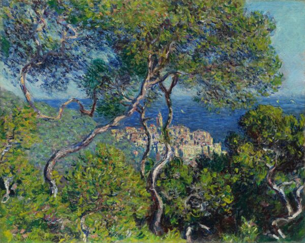 Claude Monet – Bordighera – handgemaltes Ölgemälde, Reproduktion auf Leinwand