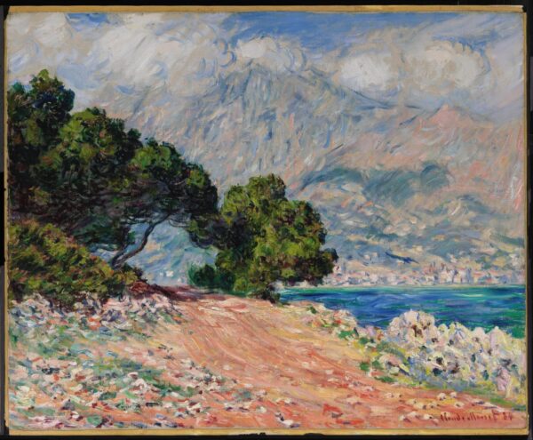 Claude Monet – Cap Martin bei Menton – handgemaltes Ölgemälde, Reproduktion auf Leinwand