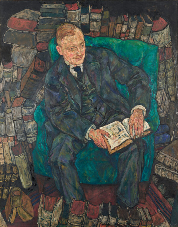 Portret dr. Huga Kollera, 1918 – ručno naslikana uljna slika na platnu