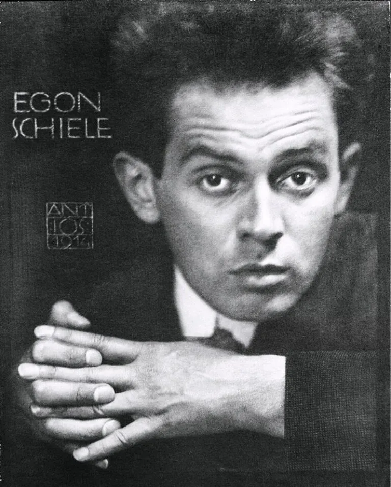 Egon Schiele – Porträt des Malers