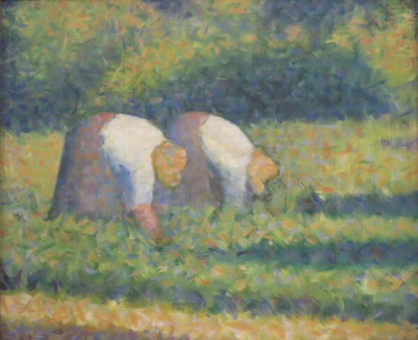 Georges Seurat – Kmečki ženski pri delu