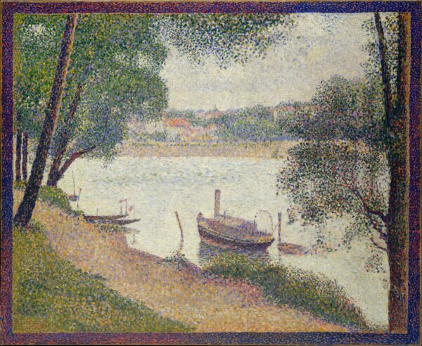 Georges Seurat – Sivo vreme na otoku Grande Jatte