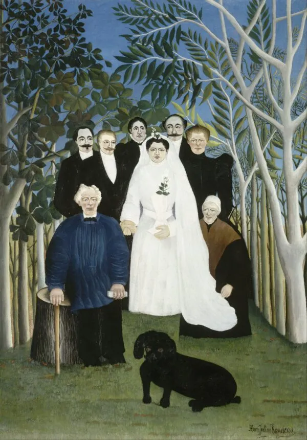 Henri Rousseau - Svadba - ručno slikana umjetnička slika - ulje na platnu