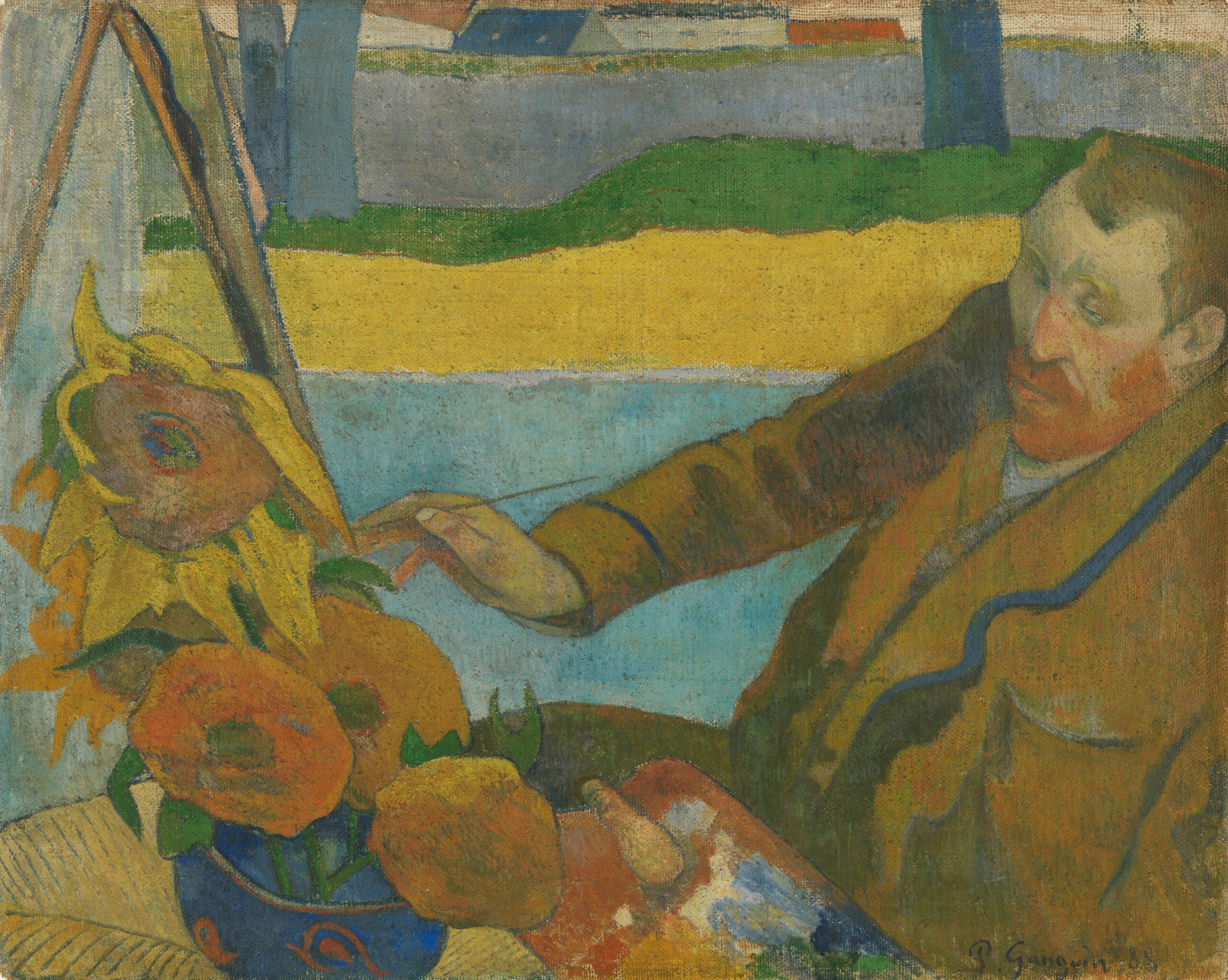Paul Gauguin – Vincent van Gogh slika sončnice