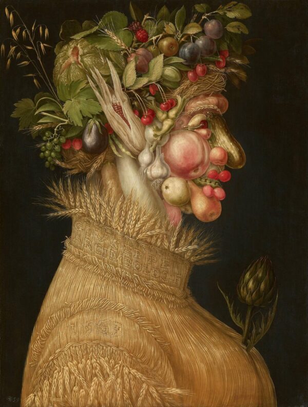 Giuseppe Arcimboldo - Poletje - ročno slikana umetniška slika - olje na platnu