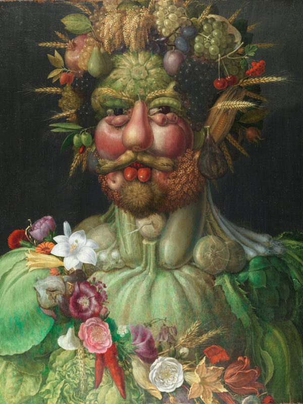 Giuseppe Arcimboldo - Rudolf II. (rimsko-nemški cesar) kot Vertumno - ročno slikana umetniška slika - olje na platnu