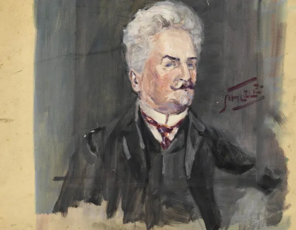 Egon Schiele – Portrait of Leopold Czihaczek