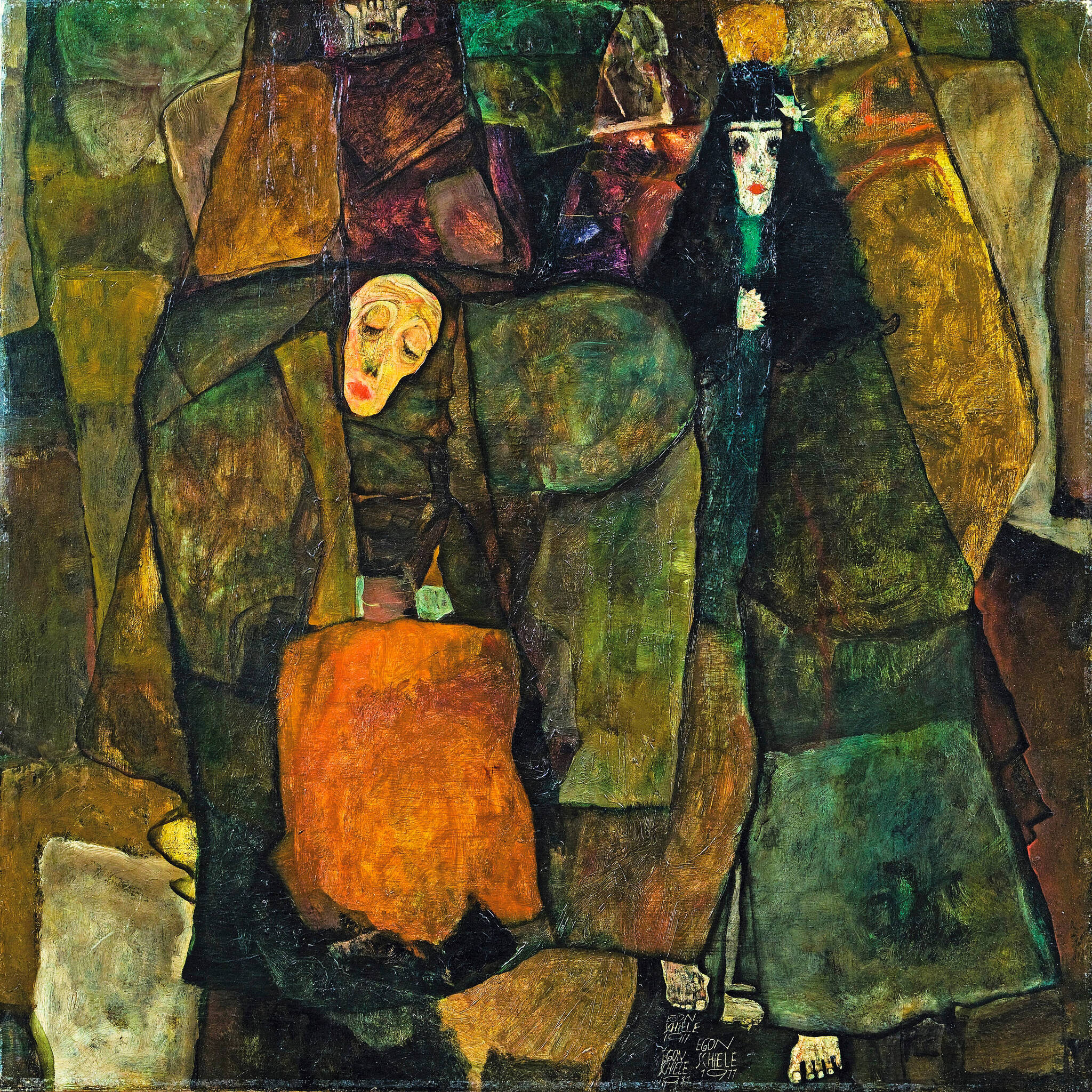 Egon Schiele – Procession