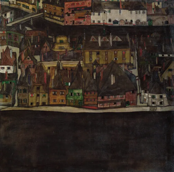 Egon Schiele – The Small Town III