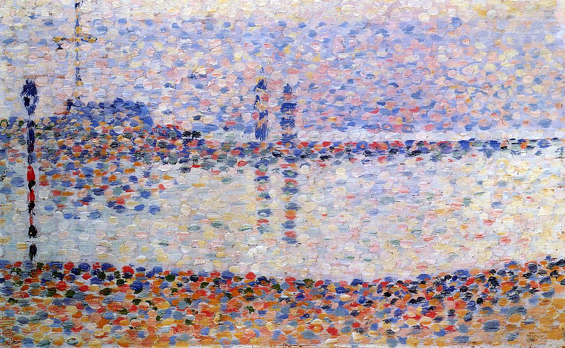 Georges Seurat – Il canale di Gravelines (Saint-Tropez)