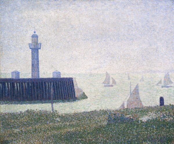 Georges Seurat – La fine del molo a Honfleur