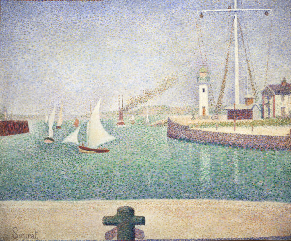 Georges Seurat – Ingresso del porto di Honfleur