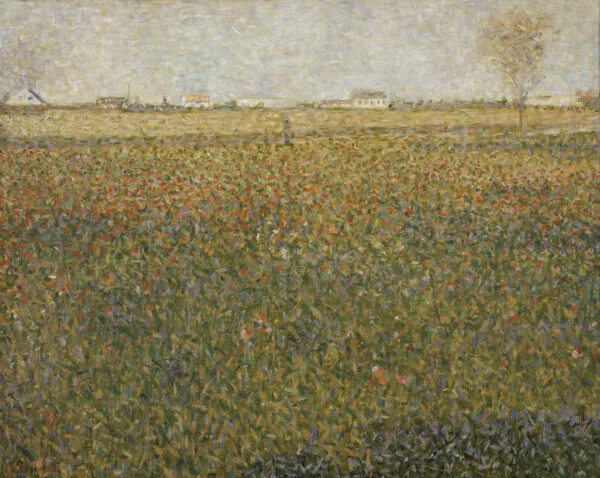 Georges Seurat – A Field of Alfalfa, Saint-Denis