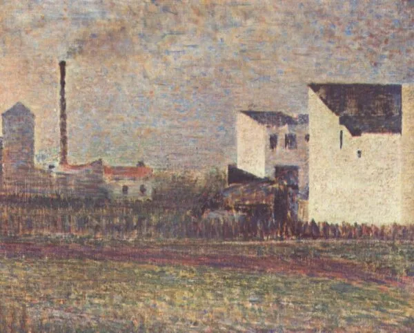Georges Seurat – Periferia (La Banlieue)