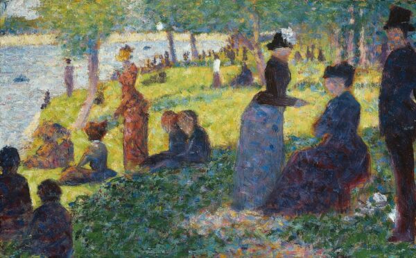 Georges Seurat – Bozzetto a olio per la Grande Jatte (Chicago)