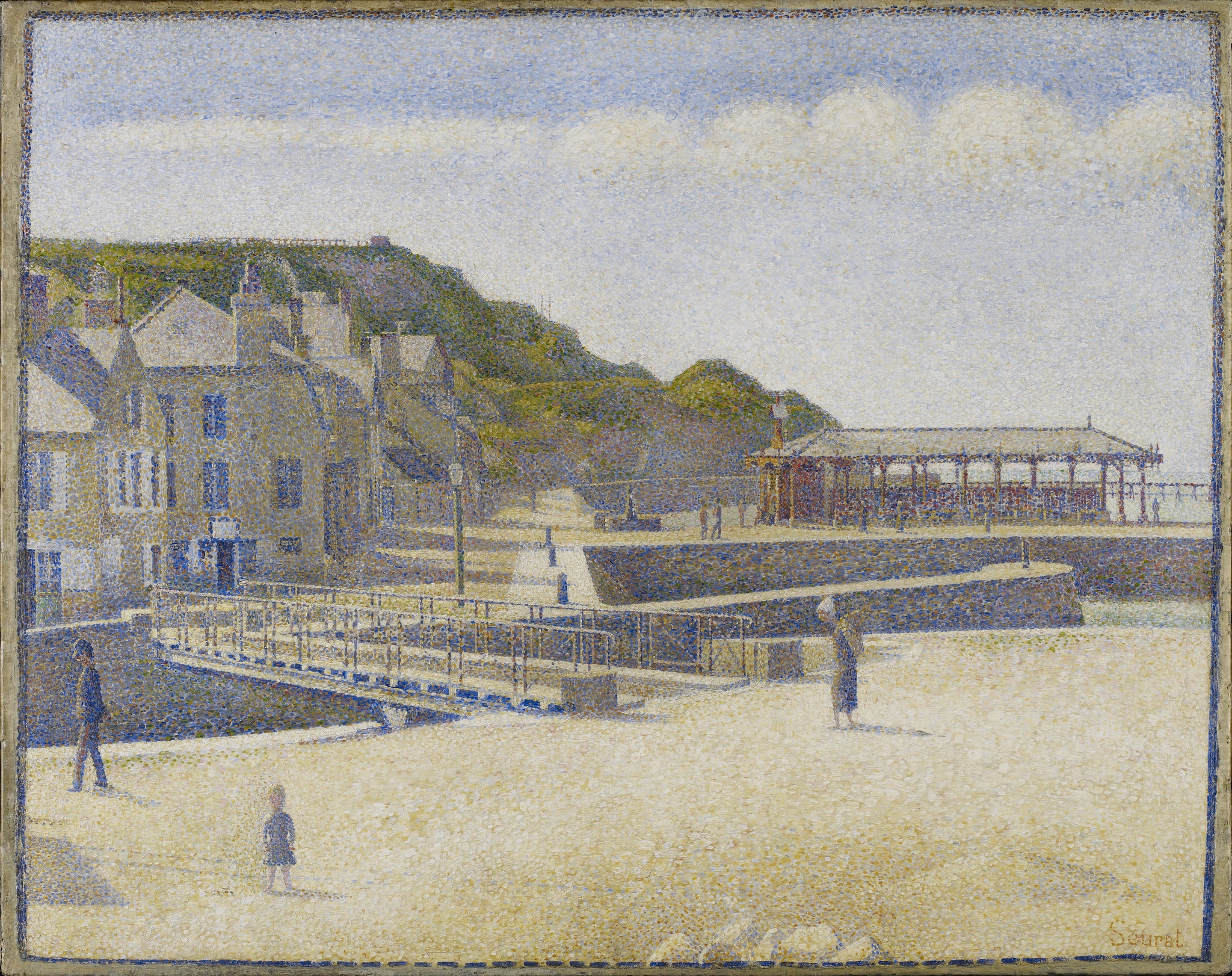 Georges Seurat – Port-en-Bessin (Minneapolis)
