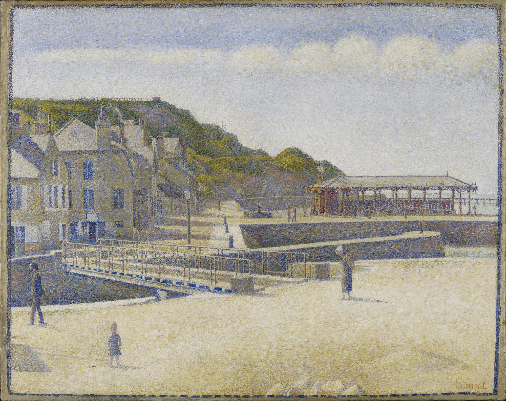 Georges Seurat – Port-en-Bessin (Minneapolis)