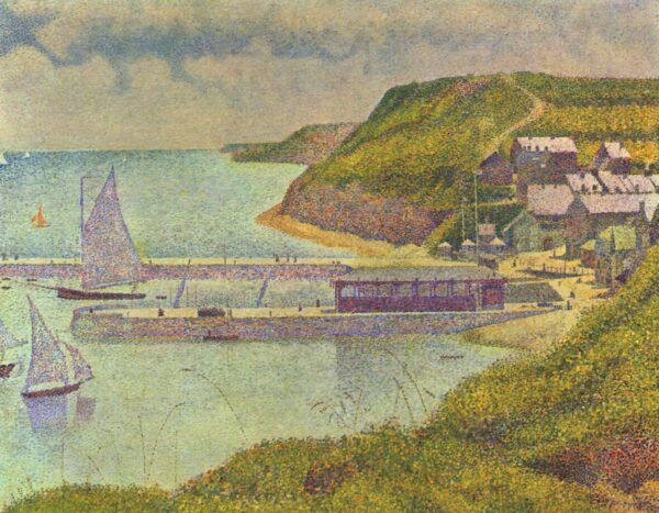 Georges Seurat – Port-en-Bessin, l'avamporto con l'alta marea