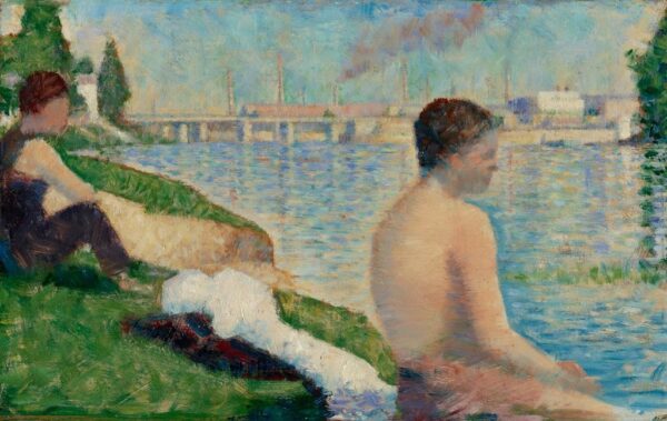 Georges Seurat – Studija za Kupače u Asnièresu (Kansas City)