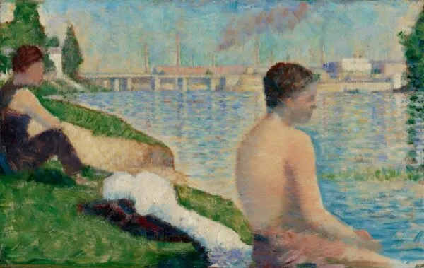Georges Seurat – Studija za Kupače u Asnièresu (Kansas City)