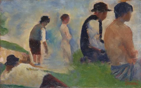 Georges Seurat – Studija za Kupače u Asnièresu (London)