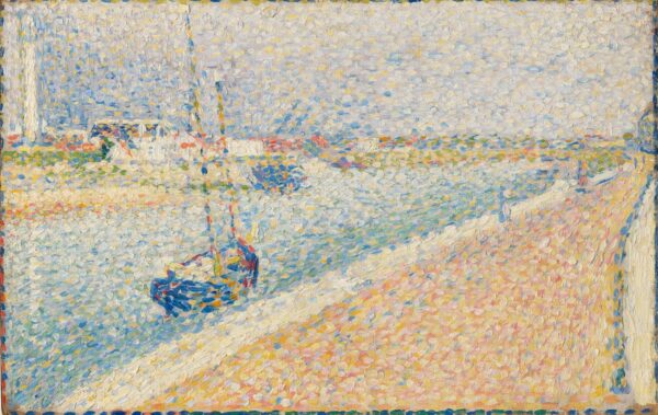 Georges Seurat – Studio per Il canale di Gravelines, Petit Fort-Philippe