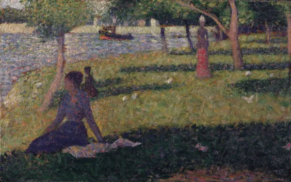 Georges Seurat – Studio per la Grande Jatte (Buffalo)