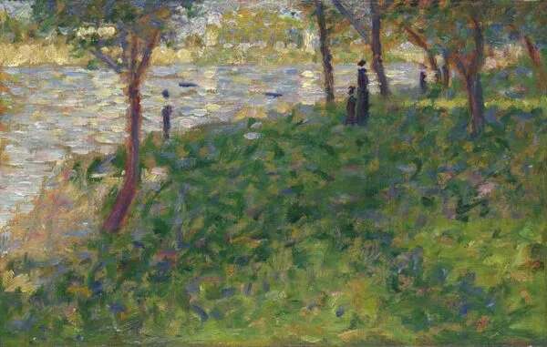 Georges Seurat – Studija za Grande Jatte (London)