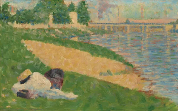 Georges Seurat – La Senna con abiti sulla riva