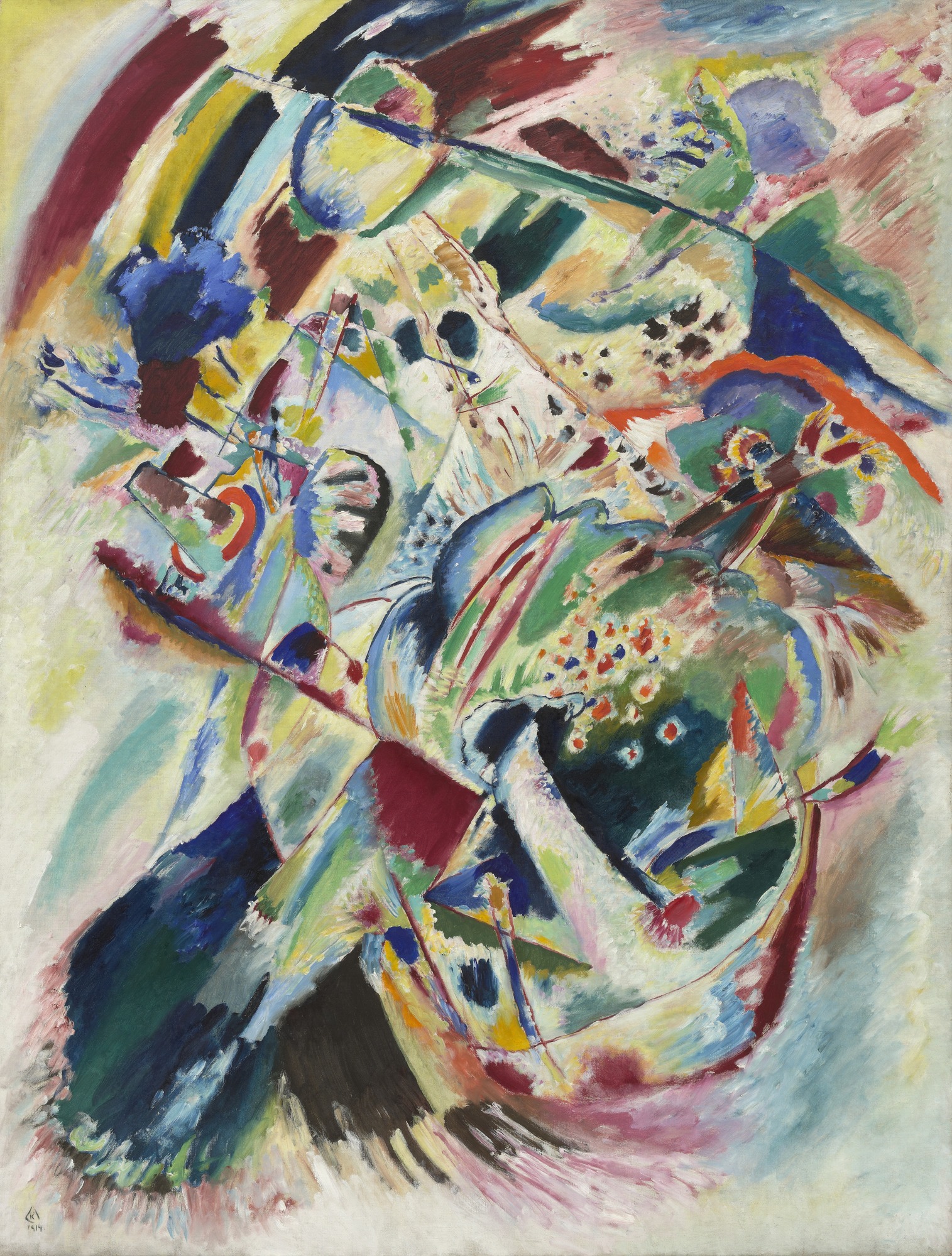 Wassily Kandinsky – Pannello per Edwin R. Campbell n. 4