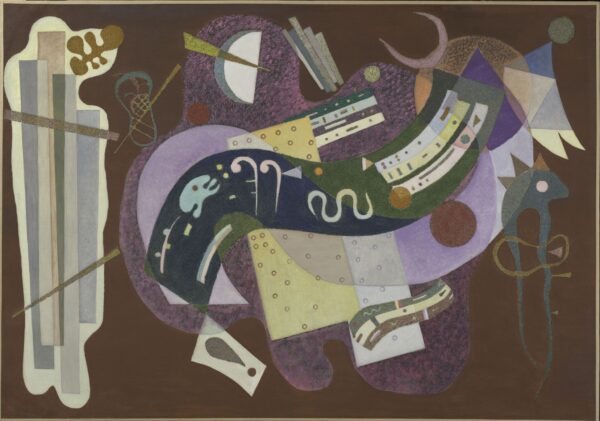 Wassily Kandinsky – Rigido e curvo