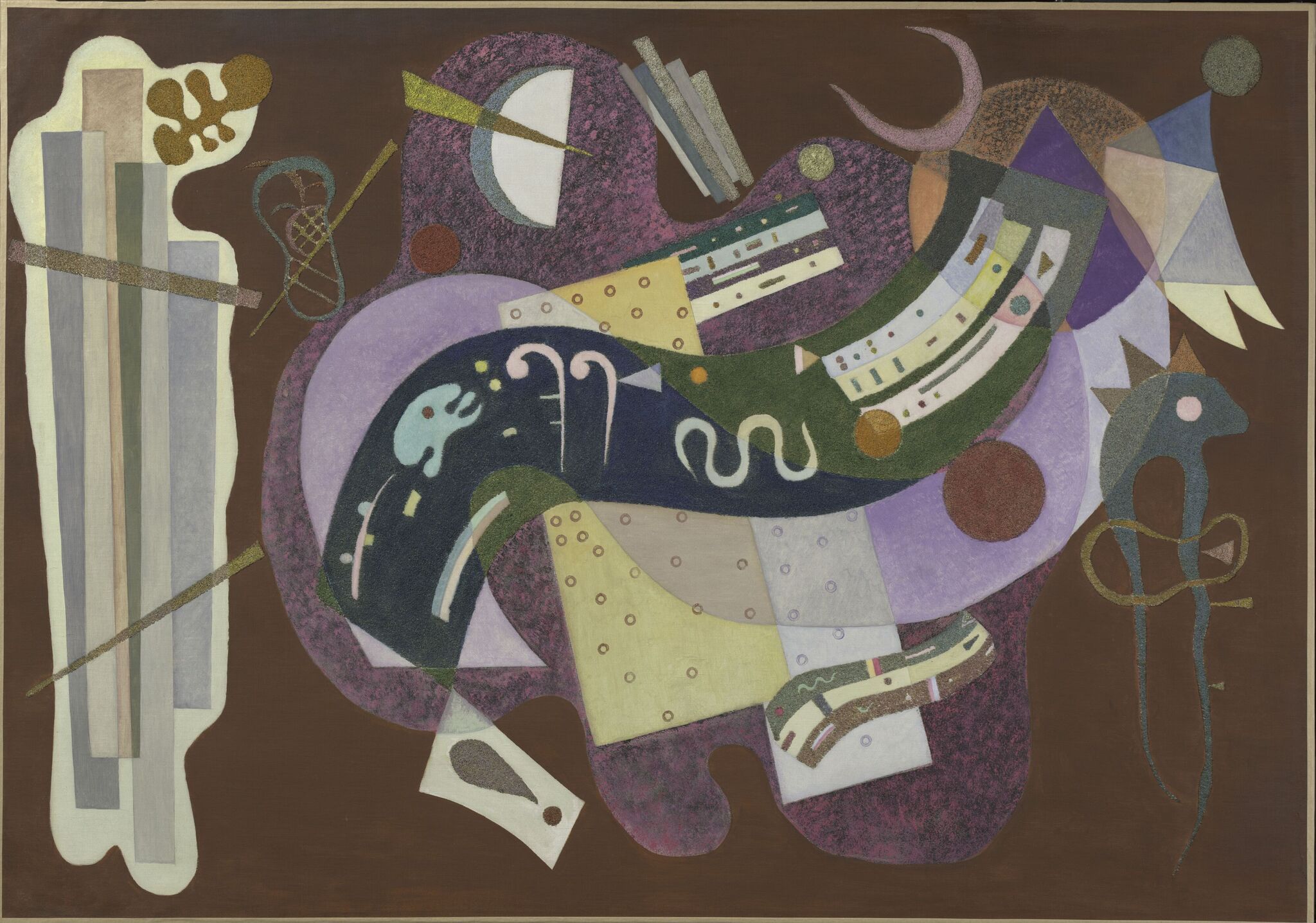 Wassily Kandinsky – Rigido e curvo
